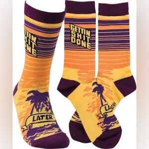 NWT Primitives by Kathy “Getting Shit Done” Socks